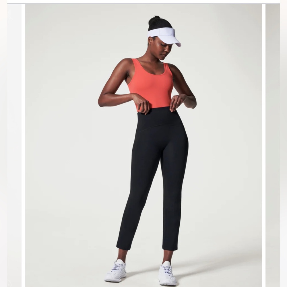 spanx booty boost active ankle flare pant PETITE